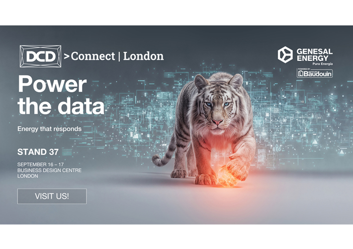foto Genesal Energy compartirá su enfoque de ingeniería a medida en el DCD Connect Londres.